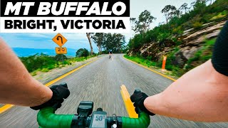 Mt Buffalo Rollercoaster Descent | Chasing Roadies on a Gravel Bike