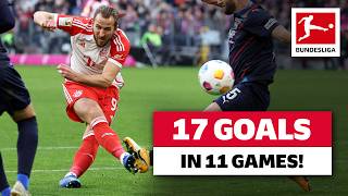 Record Breaker Harry Kane - 17 Goals in Just 11 Games!