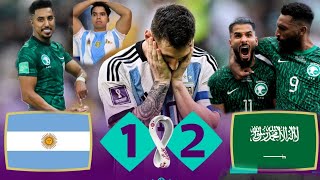 Argentina vs saudi arabia || 1×2 world cup 2022 || sad moment of Argentina ||  #messi