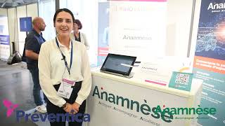 Présentation d'Anamnèse à Préventica Nantes