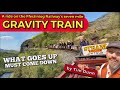 Gravity Train ride on the Ffestiniog Railway: What goes up, must come down!