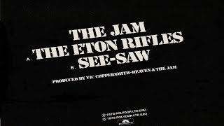 THE JAM The Eton Rifles B/W See-Saw