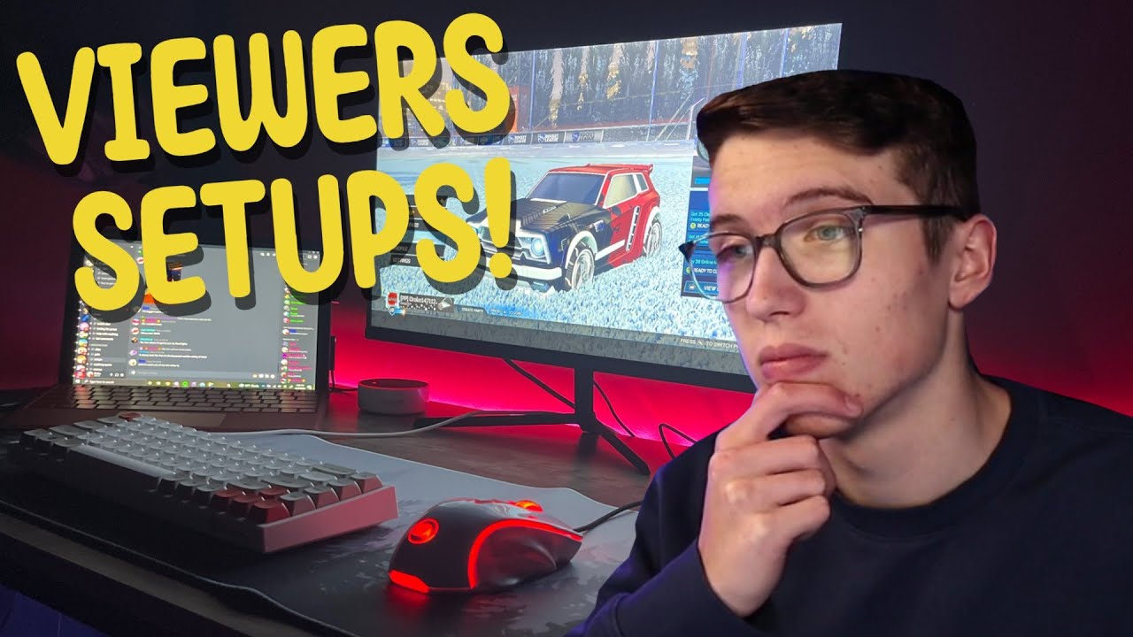 Reacting To My Viewers Setups Youtube