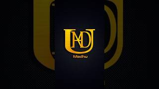 Madhu name logo design #shorts #shortsvideo