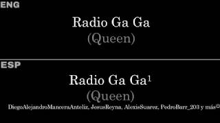 Radio Ga Ga (Queen) — Lyrics/Letra en Español e Inglés