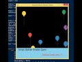 Simple Balloon Shooter Game using Python