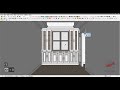 sketchup草图大师enscape全屋定制效果图教程欧式酒柜模型完善