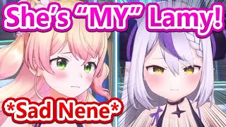 Even Laplus Can't Handle Nene's Creepiness For Lamy...