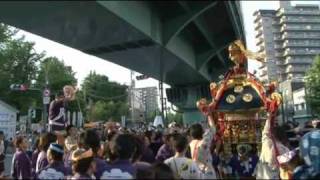 平成22年 素盞雄神社例大祭（天王祭）連合宮入　瑞光町会