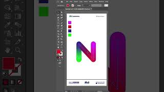GRAPHIC DESIGN TIPS \u0026 TRICKS - اذاي تصميم شكل ذي دا فى الاليستريتور  فى 30 ثانية