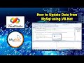 How to Update Data from MySql using VB.Net