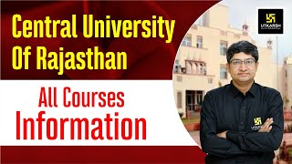 Central University Of Rajasthan | राजस्थान केंद्रीय विश्वविद्यालय | Courses Information | Amit Sir