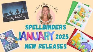 January 2025 Spellbinders New Releases @TeamSpellbinders