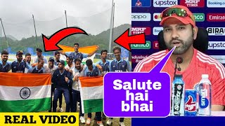 Rohit Sharma's Salute for Team India on Winning Gold Medal in Asian Games