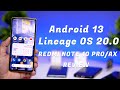 INSTALL Android 13 Lineage OS 20.0 in Redmi Note 10 Pro/Max, More Stable and usable ROM