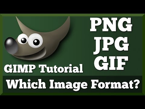 Which Image Format Should You Use? - PNG, JPEG, GIF | GIMP Tutorial Which Image Format Should You Use? - PNG, JPEG, GIF | GIMP Tutorial
