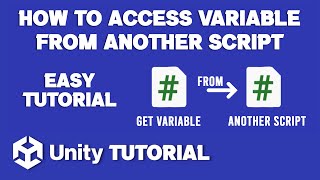 How To Access Variables From Another Script Unity | How To Get Variable From Another Script In Unity