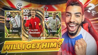 ENGLAND NEW BIG TIME EPIC BECKHAM PACK OPENING 🔥 CAN I GET HIM ? eFootball 23 mobile