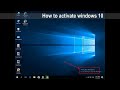 ສອນ activate windows 10 ເມື່ອມັນຖາມຫາວັນໝົດອາຍຸ ສອນແກ້ໄຂວິນໂດໝົດອາຍຸ