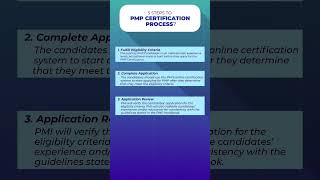 5 Steps to PMP Certification Process