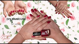 DIY GEL MANICURE AT HOME STEP BY STEP TUTORIAL l PINAY LIFE IN GERMANY