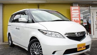 【エリシオン中古車　動画】2.4Ｘ　両側パワースライド　パワーシート　ＨＤＤナビ　格安中古車　埼玉県川越市