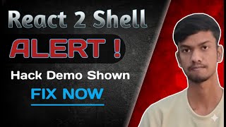 React2Shell CVE Explained | Critical React JS Vulnerability & Fix (Official)