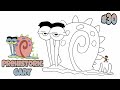 How To Draw Prehistoric Gary from SpongeBob 🐌🦴