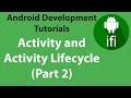 (#12) Android Activity Lifecycle Explained PART 2