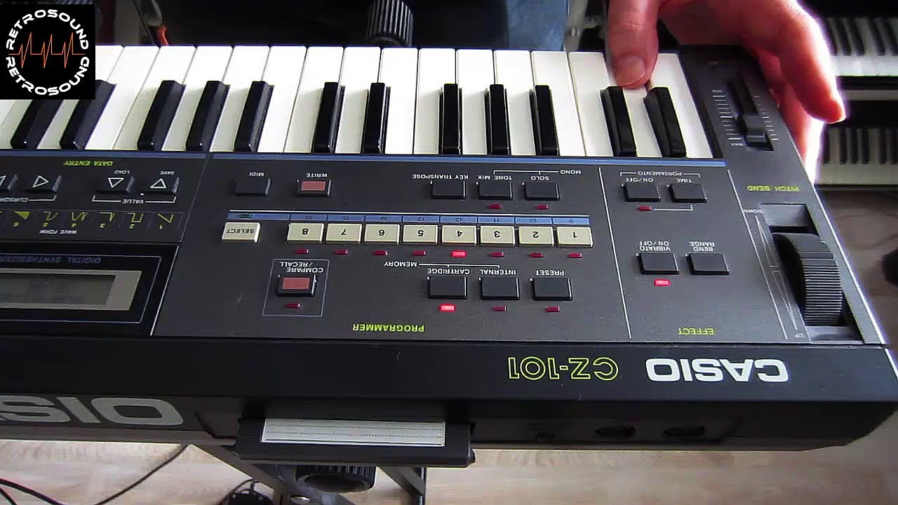 CASIO CZ-101 PD-Synthesizer (1984) *The Underdog* - YouTube