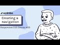 20. Creating a navigation - Responsive CSS Tutorial