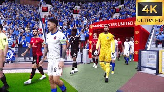 4K | Man UTD vs Chelsea | PES 2025 Ultra Realism Graphics - SP Football Life 2025 REALISTIC GAMEPLAY