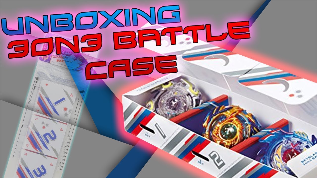 Unboxing B-84 3 On 3 Battle Case - YouTube