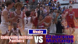 Colleyville Heritage Vs Grapevine… We run this‼️#rivalry #basketball #IMCOMING #mensbasketball