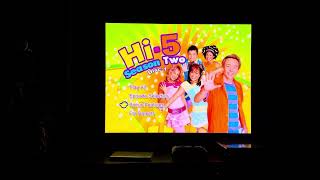 Hi-5 season two 2009 DVD menu walk-through(disc 1)￼