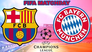 FC Barcelona vs Bayern Munich Champions League 14 September 2021