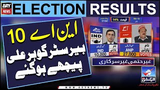 Election 2024: Unofficial result of NA-10 Buner - Barrister Gohar Piche -  Latest Updates