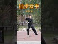 插步云手很多拳友做的时候 没有劲力的变换。 陈二虎太极 太极拳 传统文化