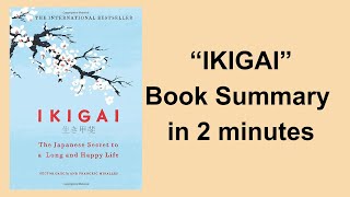 IKIGAI | Book summary in 2 minutes #booksummary