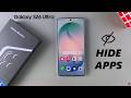 How To Hide Apps On Samsung Galaxy S26 / S26 Ultra