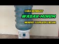 CARA MEMBUAT WADAH MINUM MERPATI DARI GALON