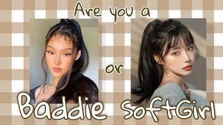 ARE YOU A BADDIE AESTHETIC OR SOFTIE AESTHETIC? | Aesthetic Quiz