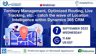 Catch the wave of Dynamics CRM and Maps Integration with the unique features of Maplytics!