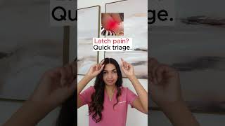 Latch pain? Here are 3 tips.