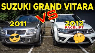 Inilah Perbedaan Suzuki Grand Vitara 2011 vs 2012 Facelift.