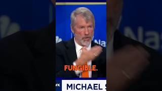 Michael Saylor Shuts Down #Bitcoin Doubter on CNBC