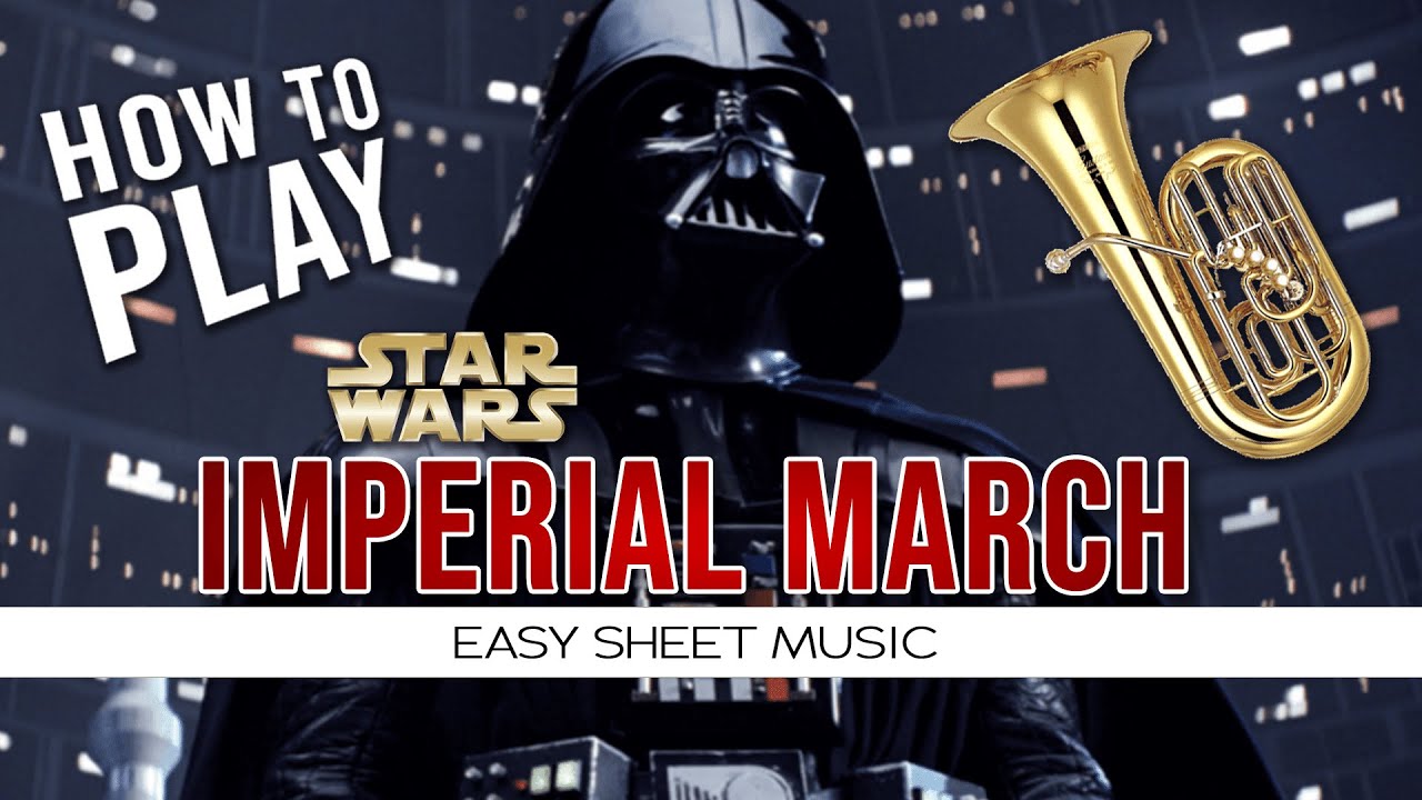 Tuba "Imperial March" Star Wars EASY Sheet Music - YouTube