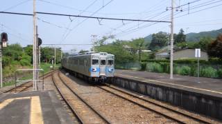 秩父鉄道5000系 上長瀞駅到着 Chichibu Railway 5000 series EMU