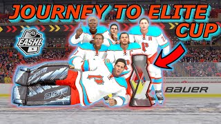 JOURNEY TO ELITE CUP!!! | NHL 24 EASHL