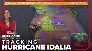 Tracking the Tropics: Hurricane Idalia 1 AM August 30, 2023